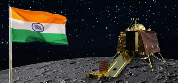 Chandrayaan-3 Successfully Lands on the Moon. Chandrayaan-3 Successfully Lands on the Moon.