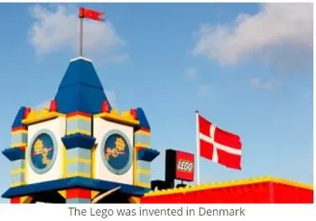 The Lego was invented in Denmark