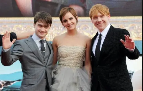 Emma Waston With Harry Potter's Co-actors